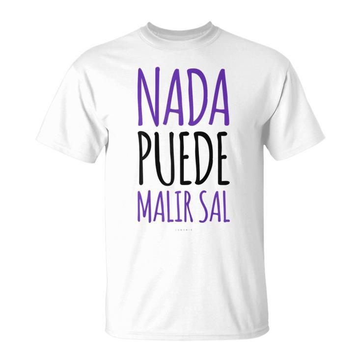 Nada Puede Maliral Divertida Manga Corta Camiseta unisex