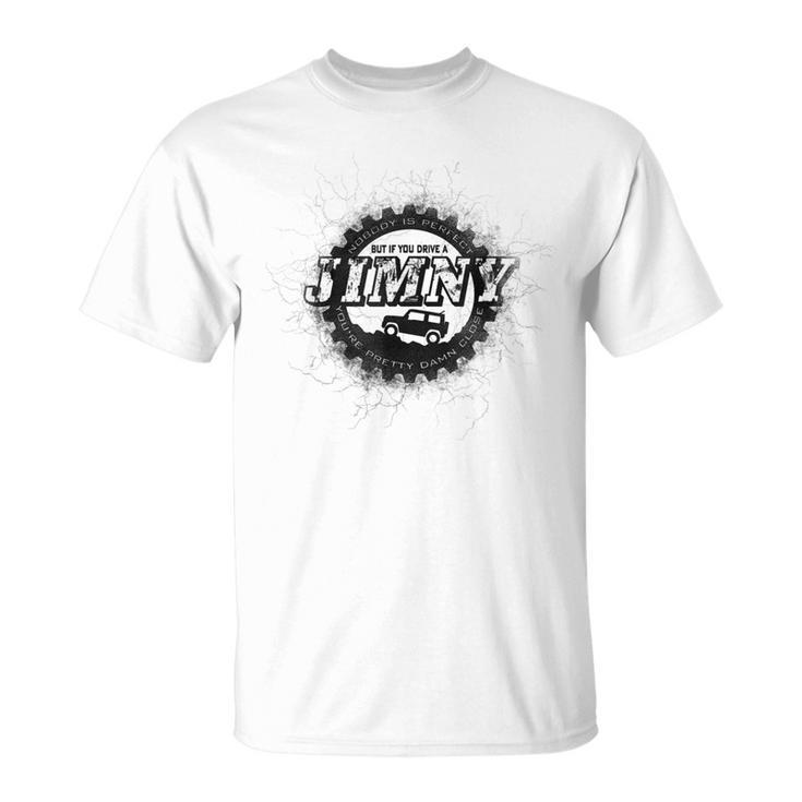 No One Is Perfect Jimny Jb74 オフロード 4X4 面白いデザイン Tシャツ