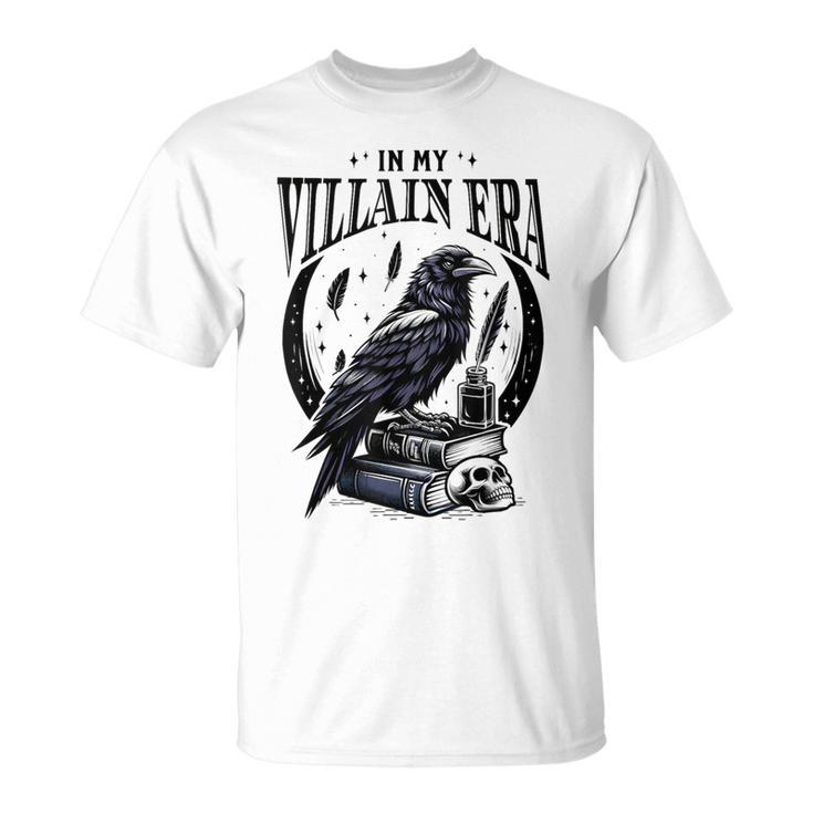 Novel Book Reading Dark Romance Romantasy Lover NS In My Villain Era Morally Grey Books Novel Lover Bookworm T-Shirt