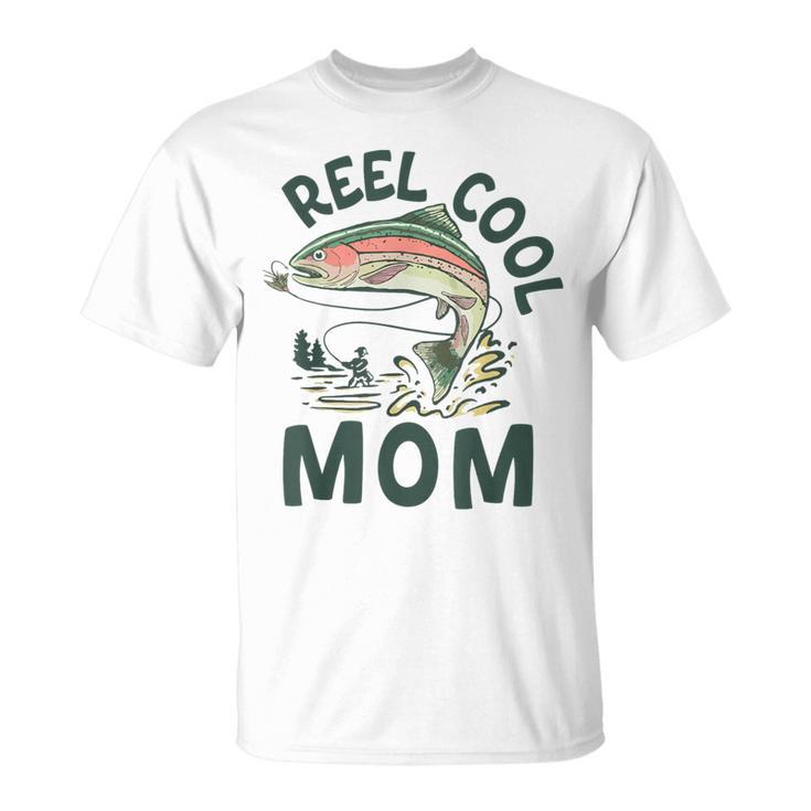 O Fishally One 1St Birthday Fishing Family Reel Cool Mom T-Shirt