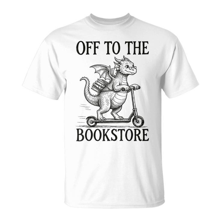 Off To The Bookstore Reading Bookworm T-Shirt