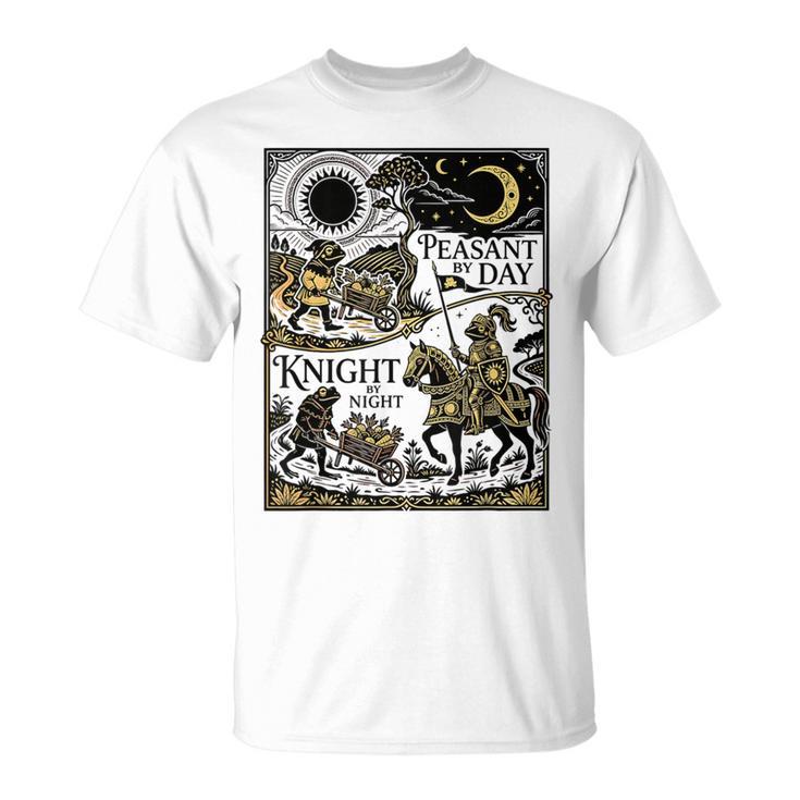 Peasant By Day Knight By Night ルネッサンスフェア ファニー カエル Tシャツ