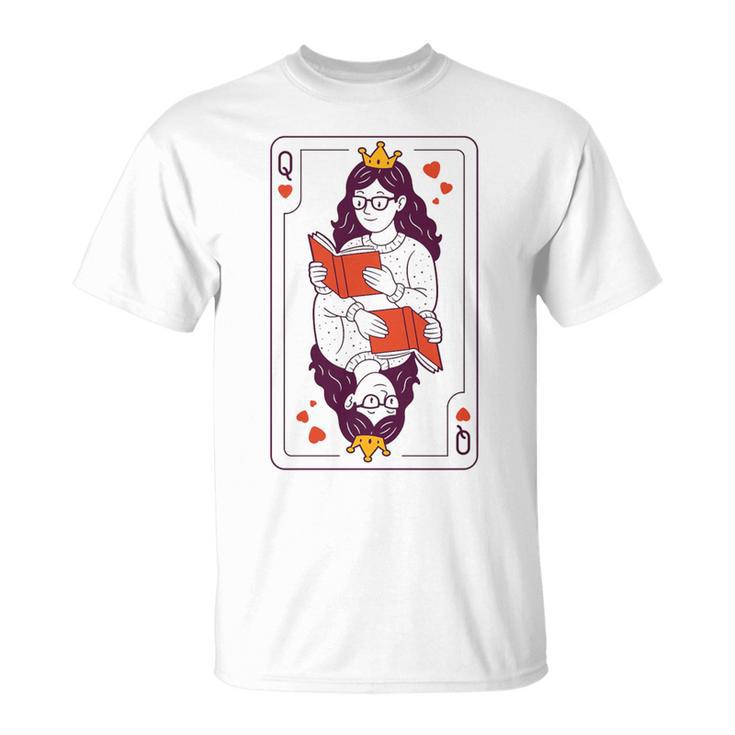 Queen Of Books Premium Tri-Blend T-Shirt