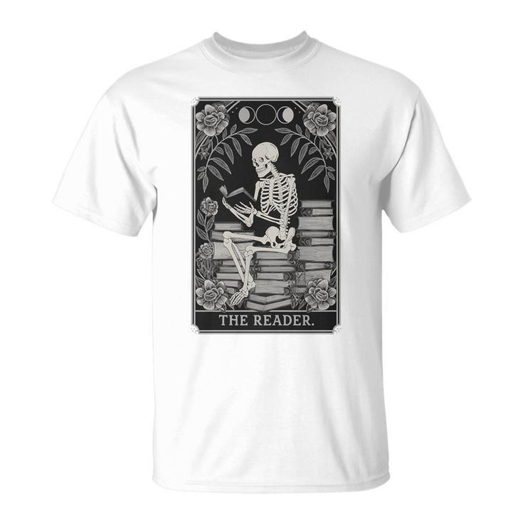 The Reader – Gothic Book Lover Dark Academia Premium Tri-Blend T-Shirt