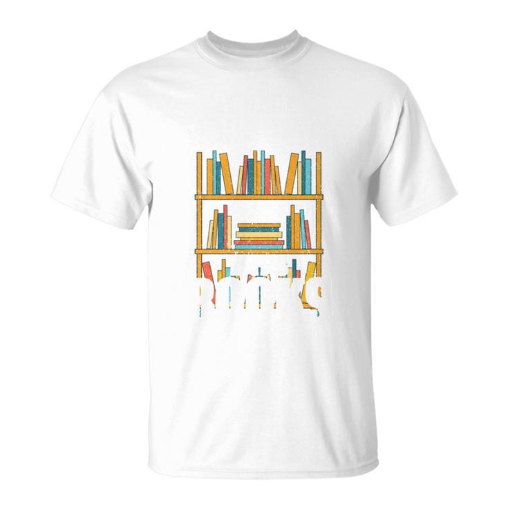 Reading Book Nerd Hoarder Bookworm Hoarding T-Shirt