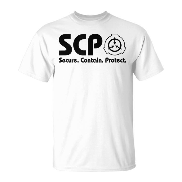 ScpecureContainProtect-Cp Foundation Tシャツ