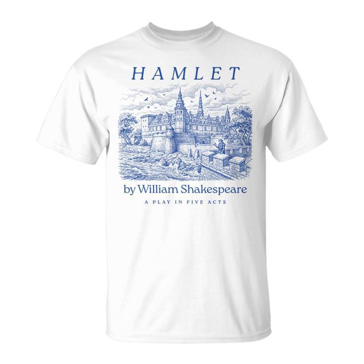 Shakespeare Hamlet Cute Book Lover Bookworm Drama Teacher Premium Tri-Blend T-Shirt