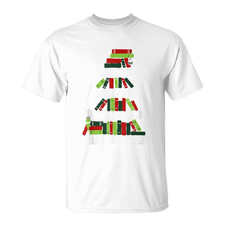 Have Your Shelf a Merry Little Christmas Book Lovers T-Shirt
