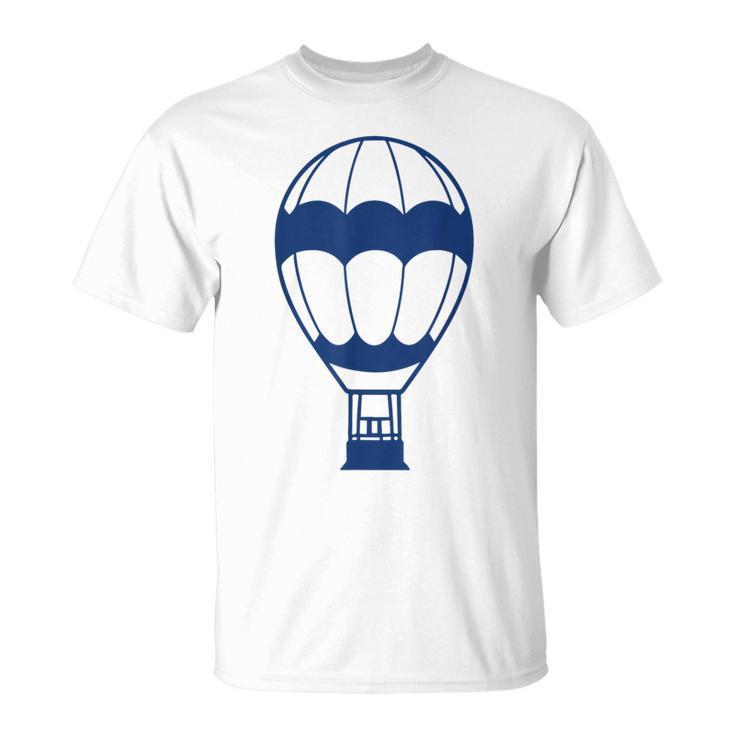 Simple Hot Air Balloon 熱気球 面白い シンプル ミニマリスト 気球 熱気球 Tシャツ