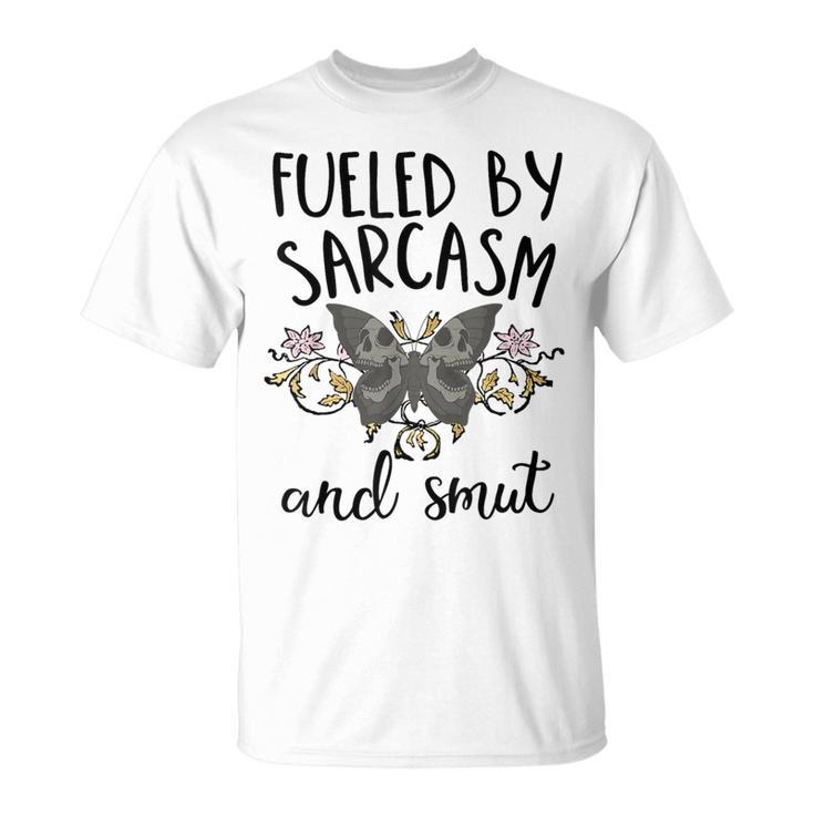 Smut And Sarcasm Women Sarcastic Romance Reader Smutty Books T-Shirt Smut And Sarcasm Women Sarcastic Romance Reader Smutty Books T-Shirt