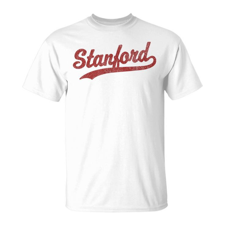 Stanford California Ca ビンテージスポーツグラフィック Tシャツ