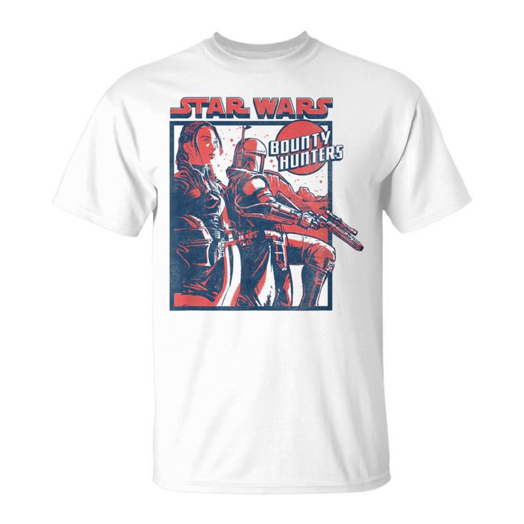 Star Wars The Book Of Boba Fett Fennec Shand Bounty Hunters T-Shirt