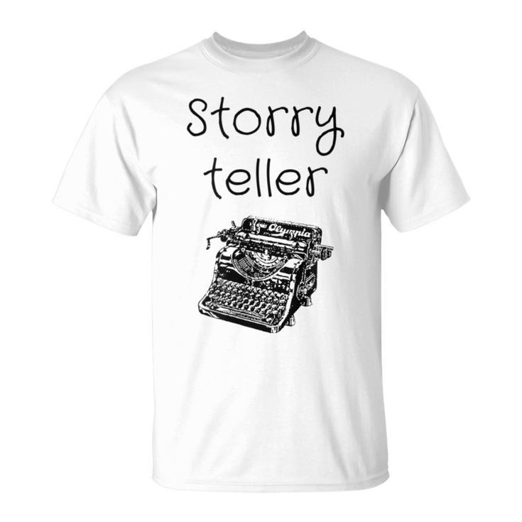Storryteller Book Lover Storytelling Library Writer Reader T-Shirt