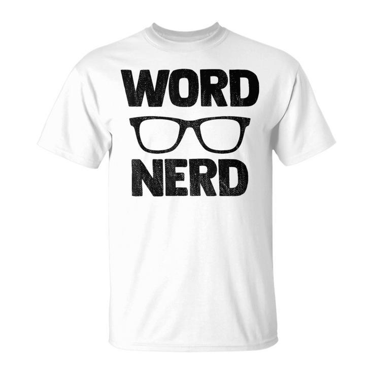 Word Nerd Book Reading Book Worm T-Shirt