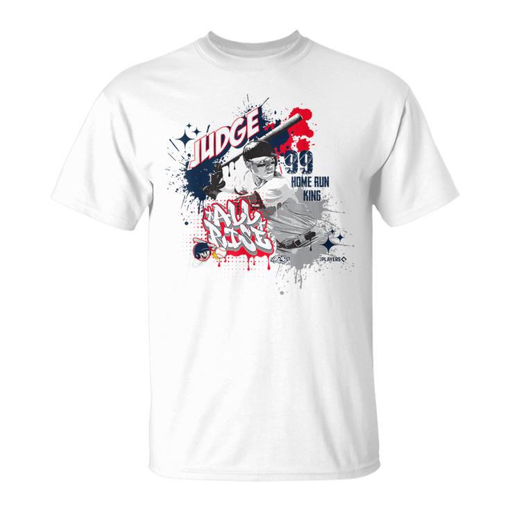 アーロン・ジャッジ・ニューヨーク・ベースボール・スケット・ワン×Mlb選手 Tシャツ