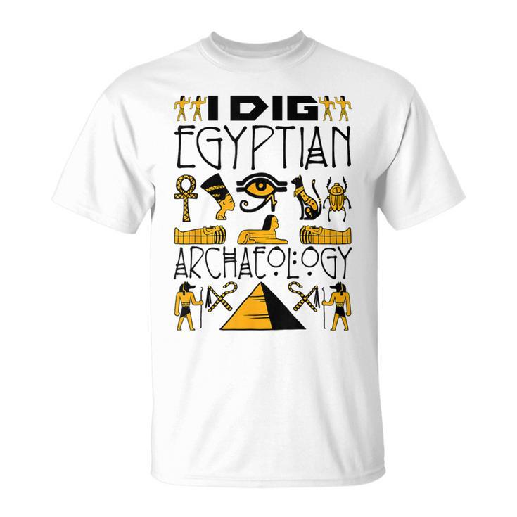 エジプト考古学 面白い クール 古代エジプトギフト ピラミッド Tシャツ