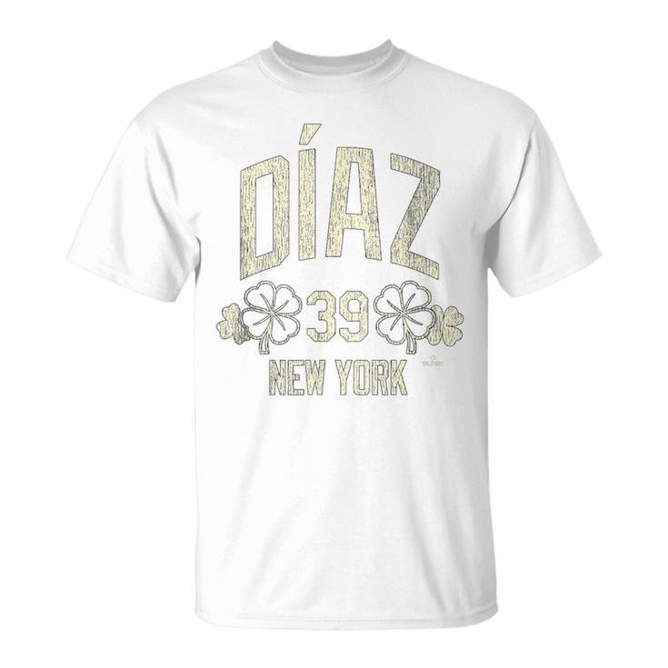エドウィン・ディアス ニューヨーク野球 セント・パトリックのクローバー Mlbpa Tシャツ