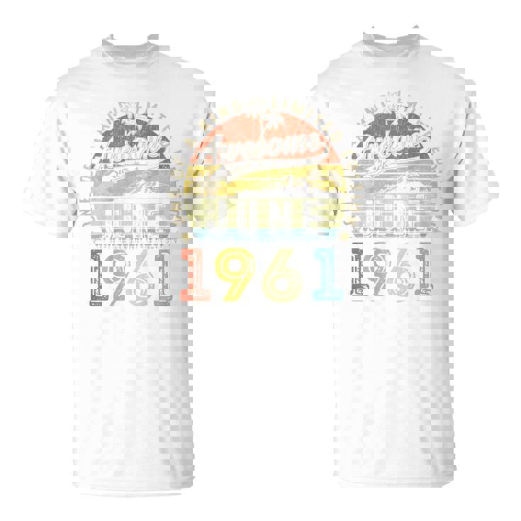 オンバック 65 限定版 1961年6月65日 誕生日 Tシャツ