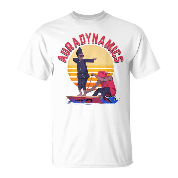 オーラ農業 面白い ミーム ダンシング ボート レース Tシャツ