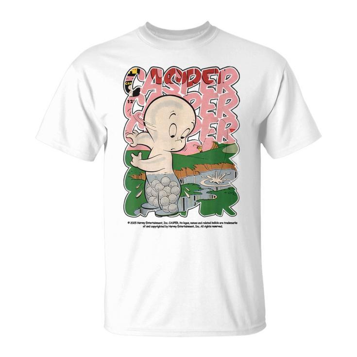 キャスパー 映画 クラシック レトロ コミック スタイル Tシャツ