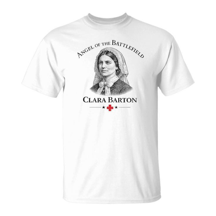 クララ・バートン 戦場の天使 南北戦争看護師 Tシャツ