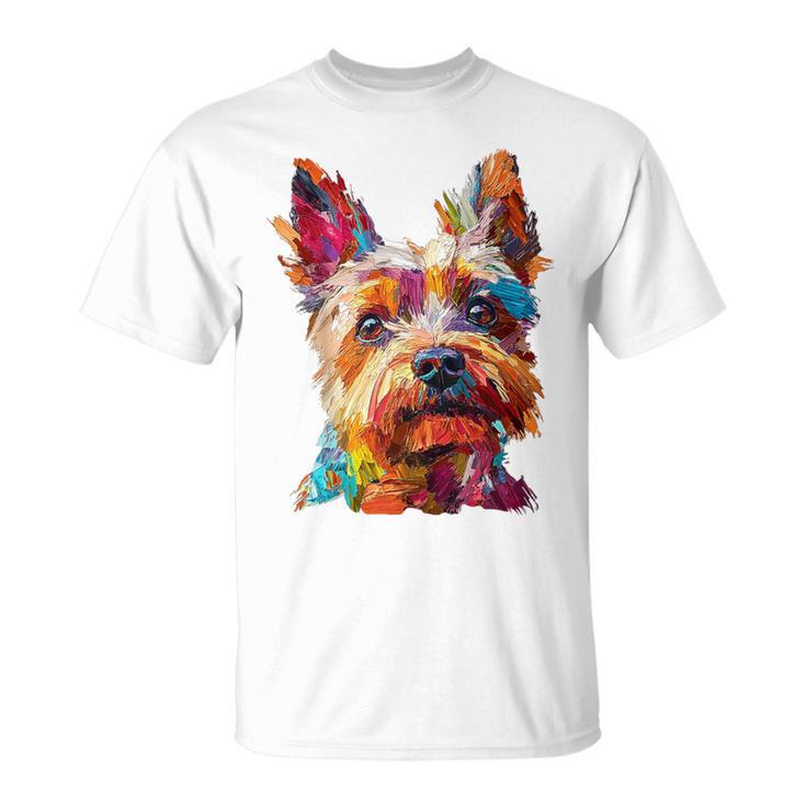ケアンテリア 犬 モチーフ ペット イラスト ケアンテリア Tシャツ