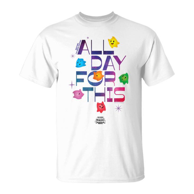 ザ・スーパーマリオギャラクシー・ムービー Luma Bedtime Crew Tシャツ