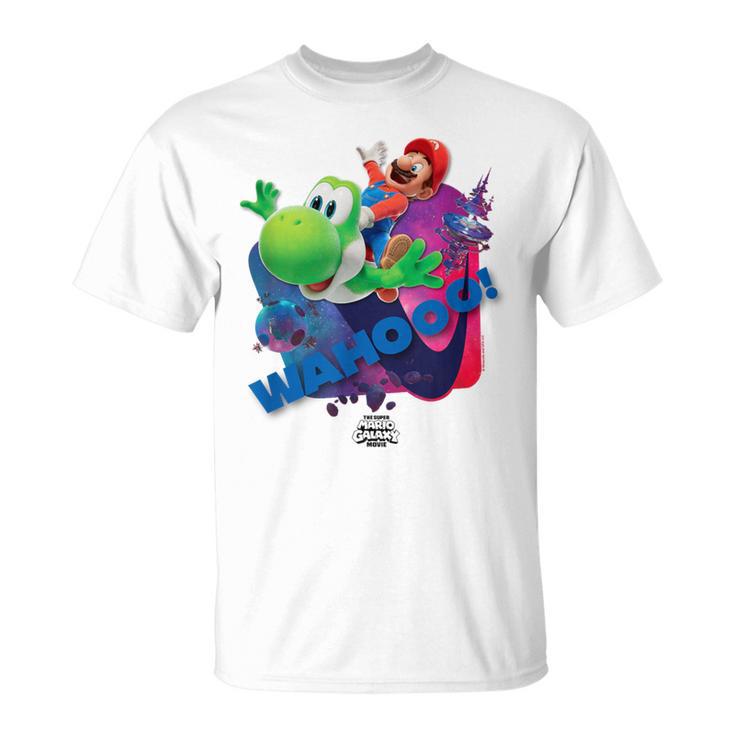 ザ・スーパーマリオギャラクシー・ムービー Wahootar Ride Tシャツ