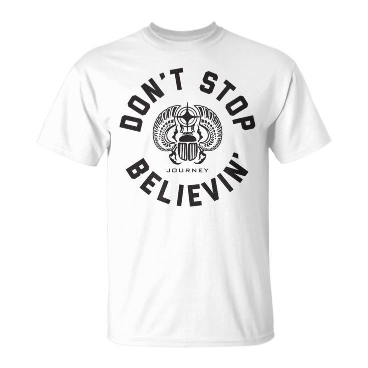 ジャーニーアメリカンロックバンド ドント・ストップ Believinong Papl2804 Tシャツ