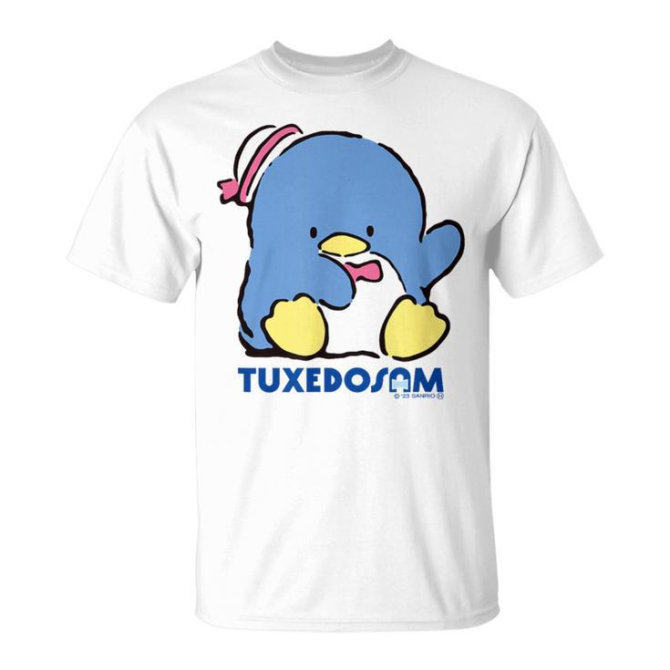 タキシードサム おすわり ダークカラー Tシャツ