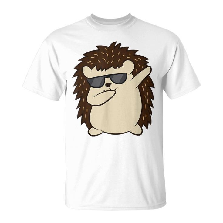 ダビングハリネズミ おもしろハリネズミ Tシャツ
