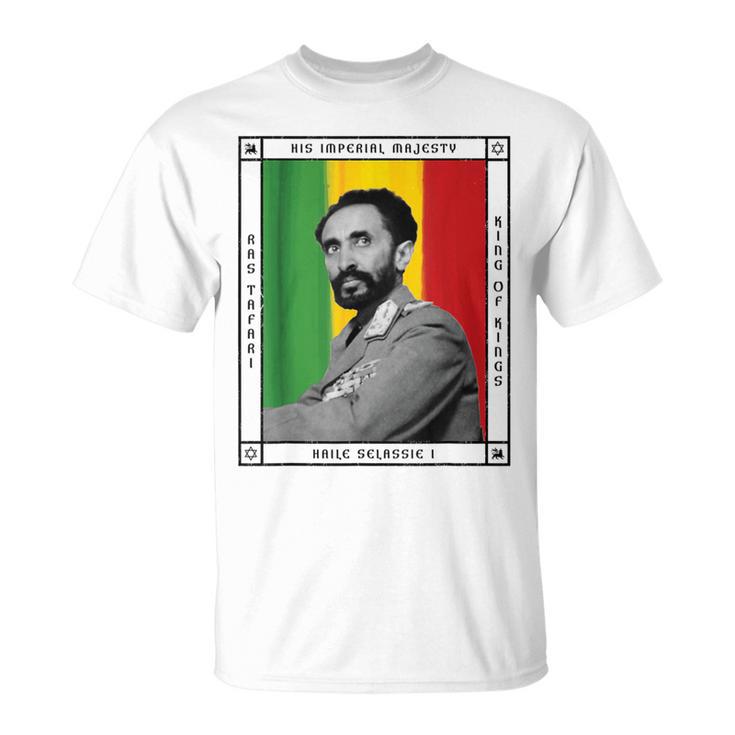 ハイレ・セラシエ一世陛下 Tシャツ
