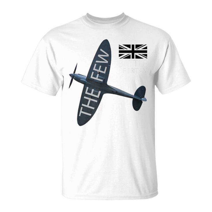 バトルオブブリテン イギリス空軍航空機 スピットファイア The Few War 飛行機 Tシャツ