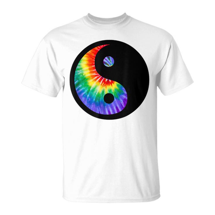 ヒッピータイダイ 陰陽 Tシャツ