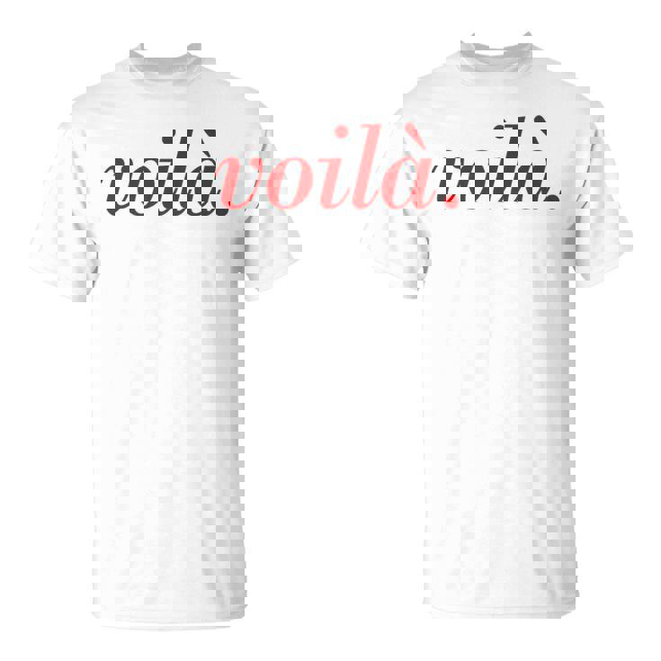 フランス語のことわざoila Paris 休暇 フランス語の引用 Tシャツ