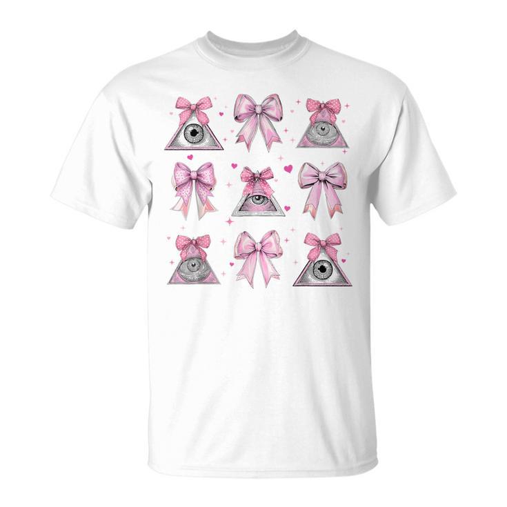フリーメイソン フリーメイソン フリーメイソン ガール コケット リボン ピンク ママ Tシャツ