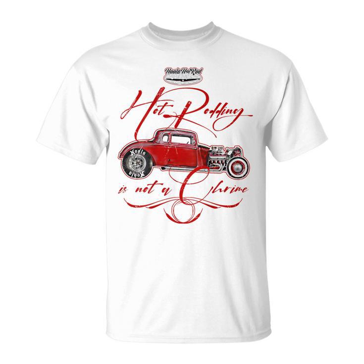 ホットロッド ホットロッド ハイボーイ T-バケツ ロッカリー 1930年代 ピンストライプ Tシャツ