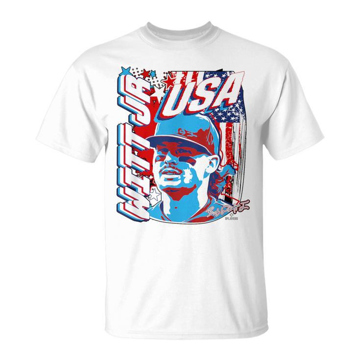 ボビー・ウィット・ジュニアインターナショナル・ベースボールアメリカ Mlbpa Tシャツ