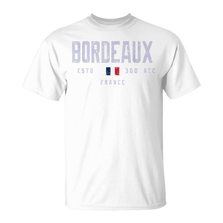 ボルドー フランス フィールドボルドー フランス Tシャツ