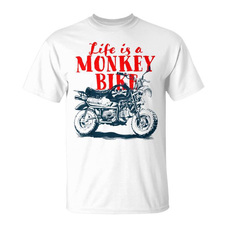 モンキーバイクバイク Tシャツ
