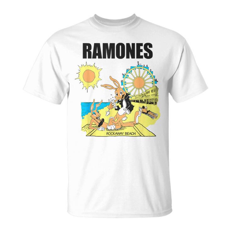 ラモーンズ ロックアウェイ ビーチ Tシャツ