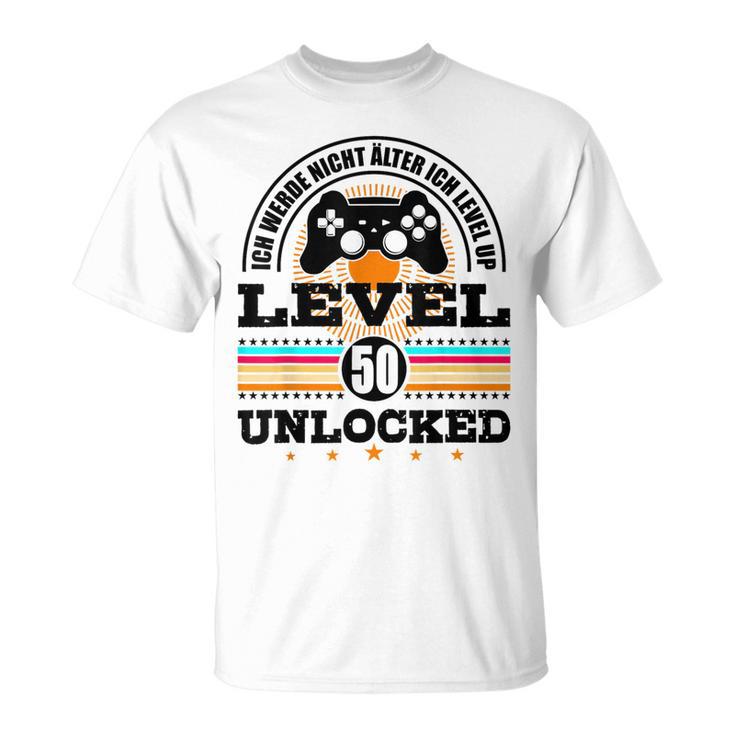 レベル50 I Will Not Older I Level Up 50Th Birthday Tシャツ
