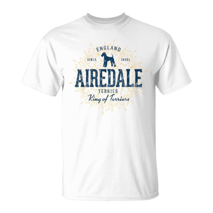 ヴィンテージ エアデール・テリア レトロ Tシャツ
