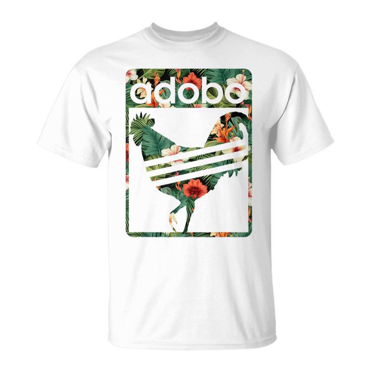ヴィンテージ フローラル ピノイ アドボ Tシャツ
