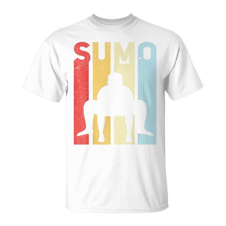 ヴィンテージ 相撲 扇子 レトロ 相撲 Tシャツ