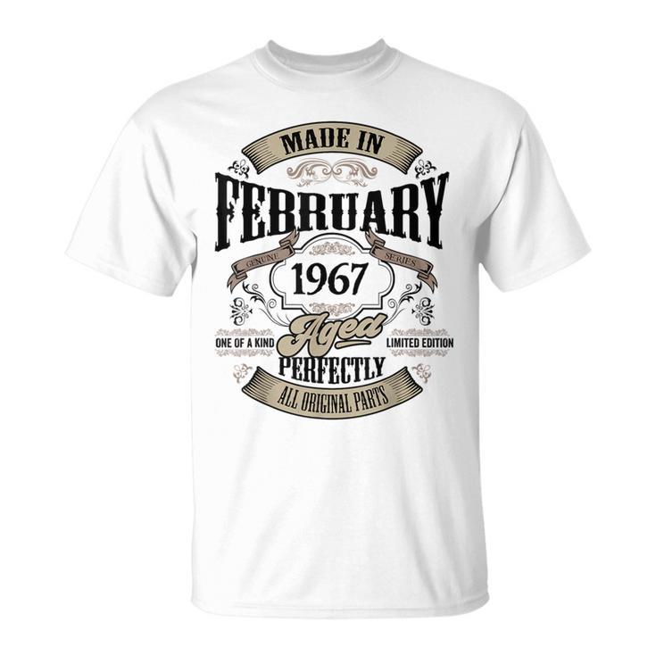 ヴィンテージ還暦伝説 1967年2月 60歳の贈り物 Tシャツ