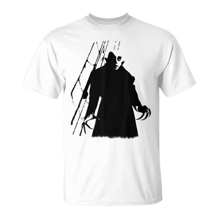 吸血鬼古典ホラー映画吸血サイレント映画ampireilent Film Classic Horror Movie Tシャツ