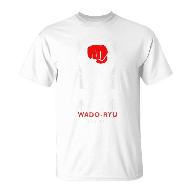和道龍 空手 バックプリント Tシャツ