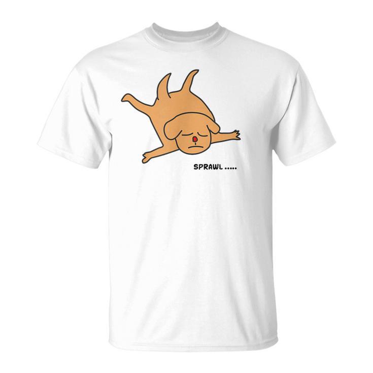 犬だって踊ったり寝たり Tシャツ