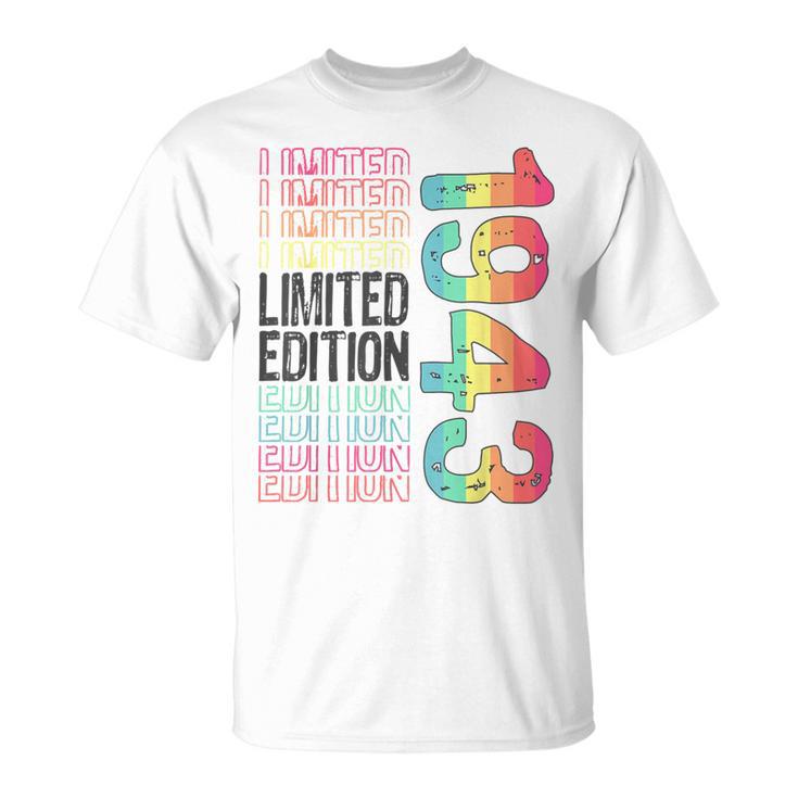 限定版 ヴィンテージ レトロ 誕生年 1943 Tシャツ